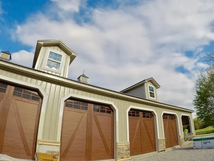Pole barn from the Paragon Custom Builders portfolio
