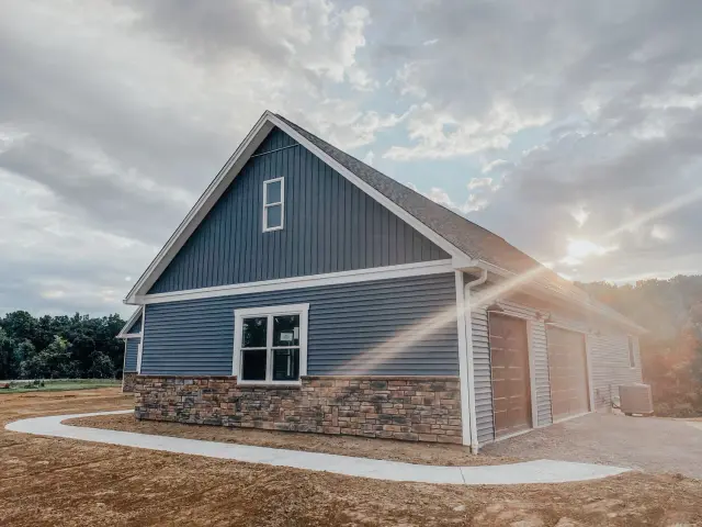 The Blue House, custom home in Greater Cincinnati, OH, photograph 6
