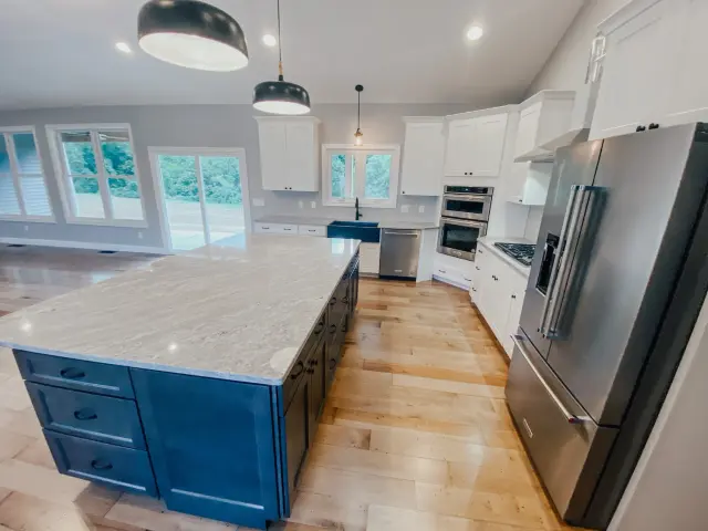 Custom home in Greater Cincinnati, OH, The Blue House, photograph 80