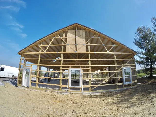 Project view of The Golf Course Pole Barn in New Richmond, OH, photograph 10