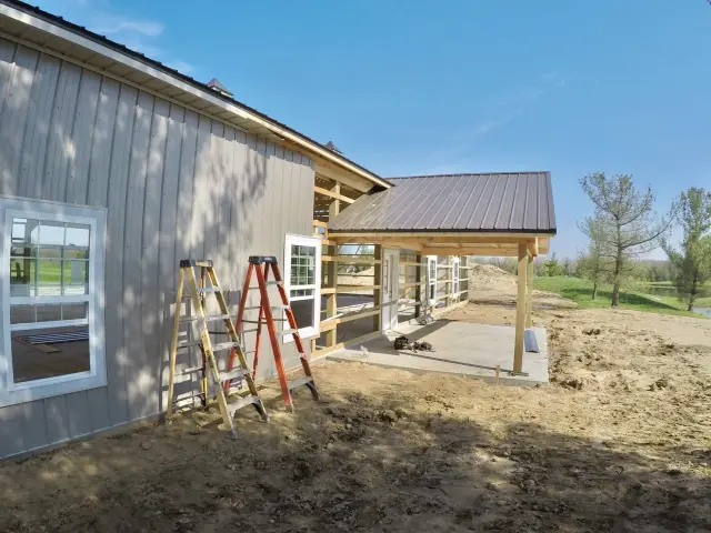 The Golf Course Pole Barn, custom pole barn in New Richmond, OH, photograph 12