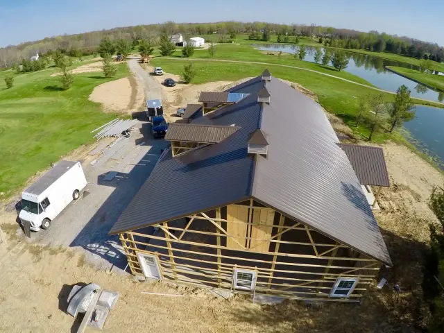 The Golf Course Pole Barn, custom pole barn in New Richmond, OH, photograph 18