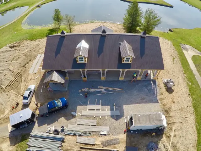 Project view of The Golf Course Pole Barn in New Richmond, OH, photograph 19