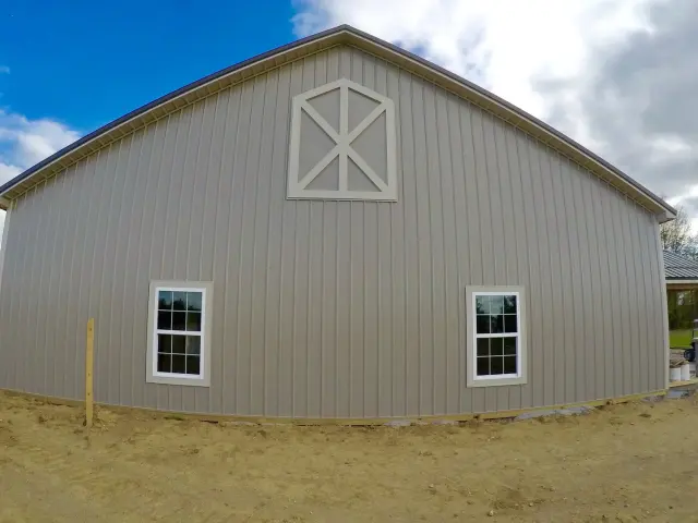 Custom pole barn in New Richmond, OH, The Golf Course Pole Barn, photograph 23